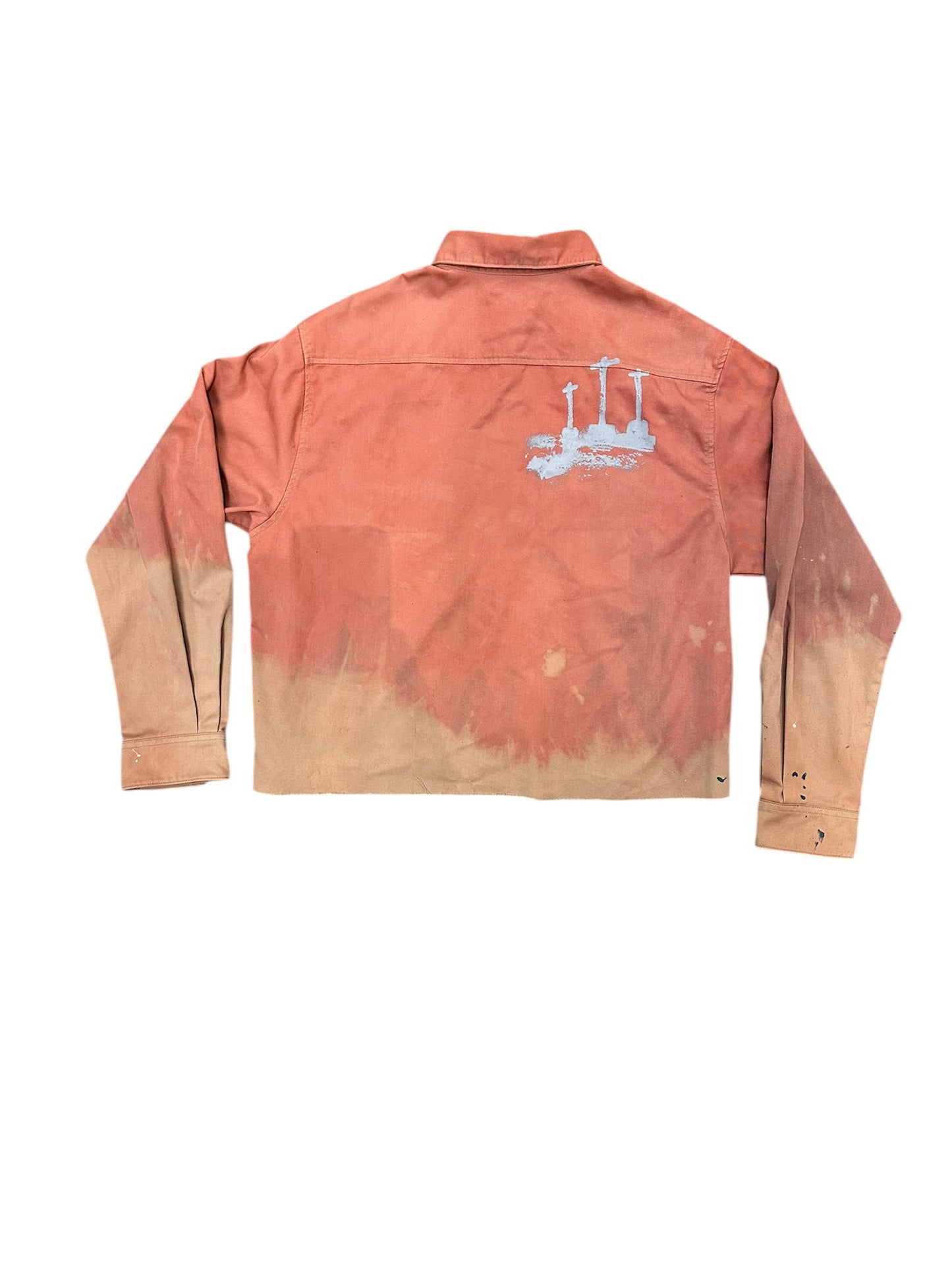 Cross Ombré Button Down