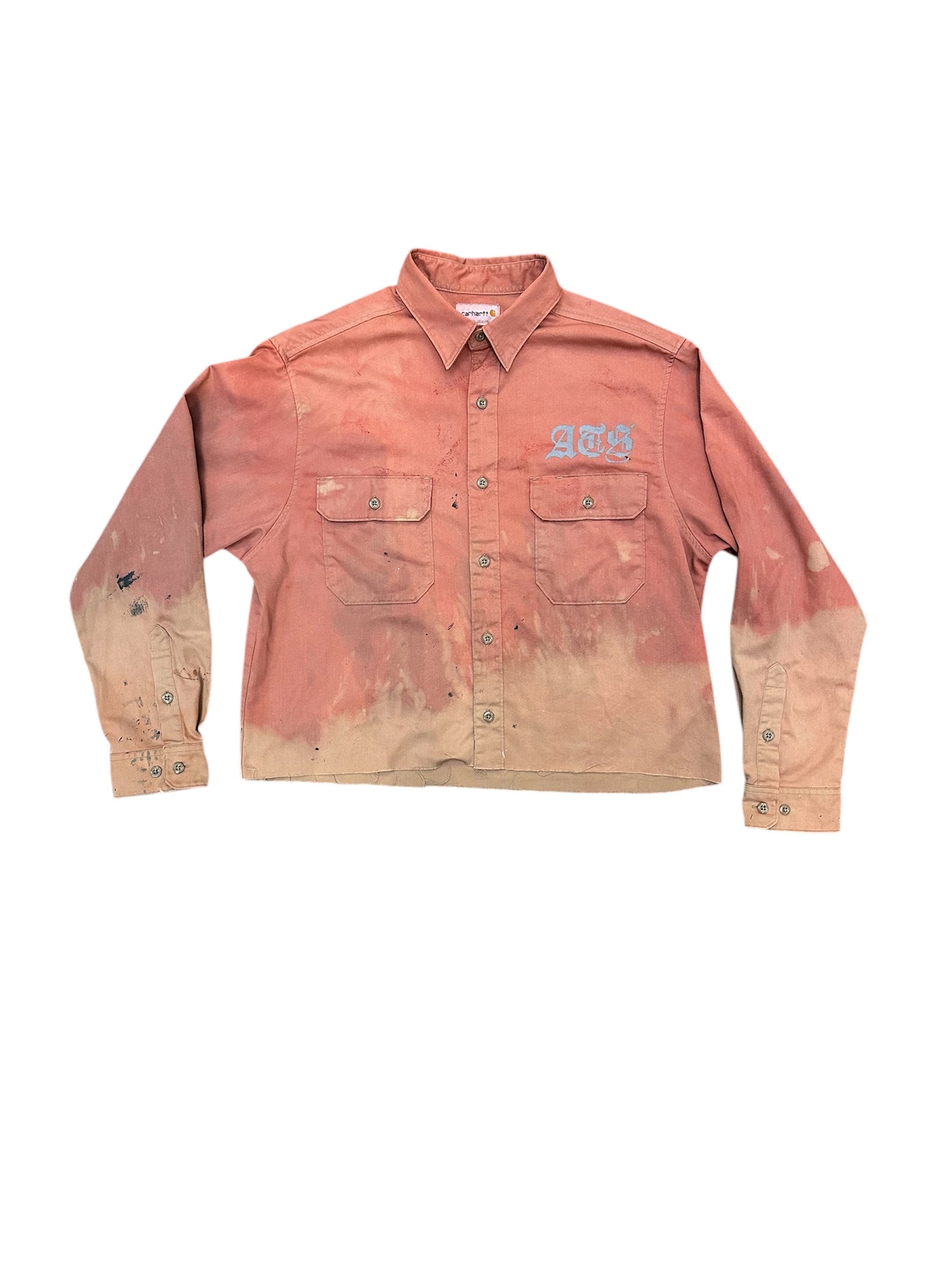 Cross Ombré Button Down