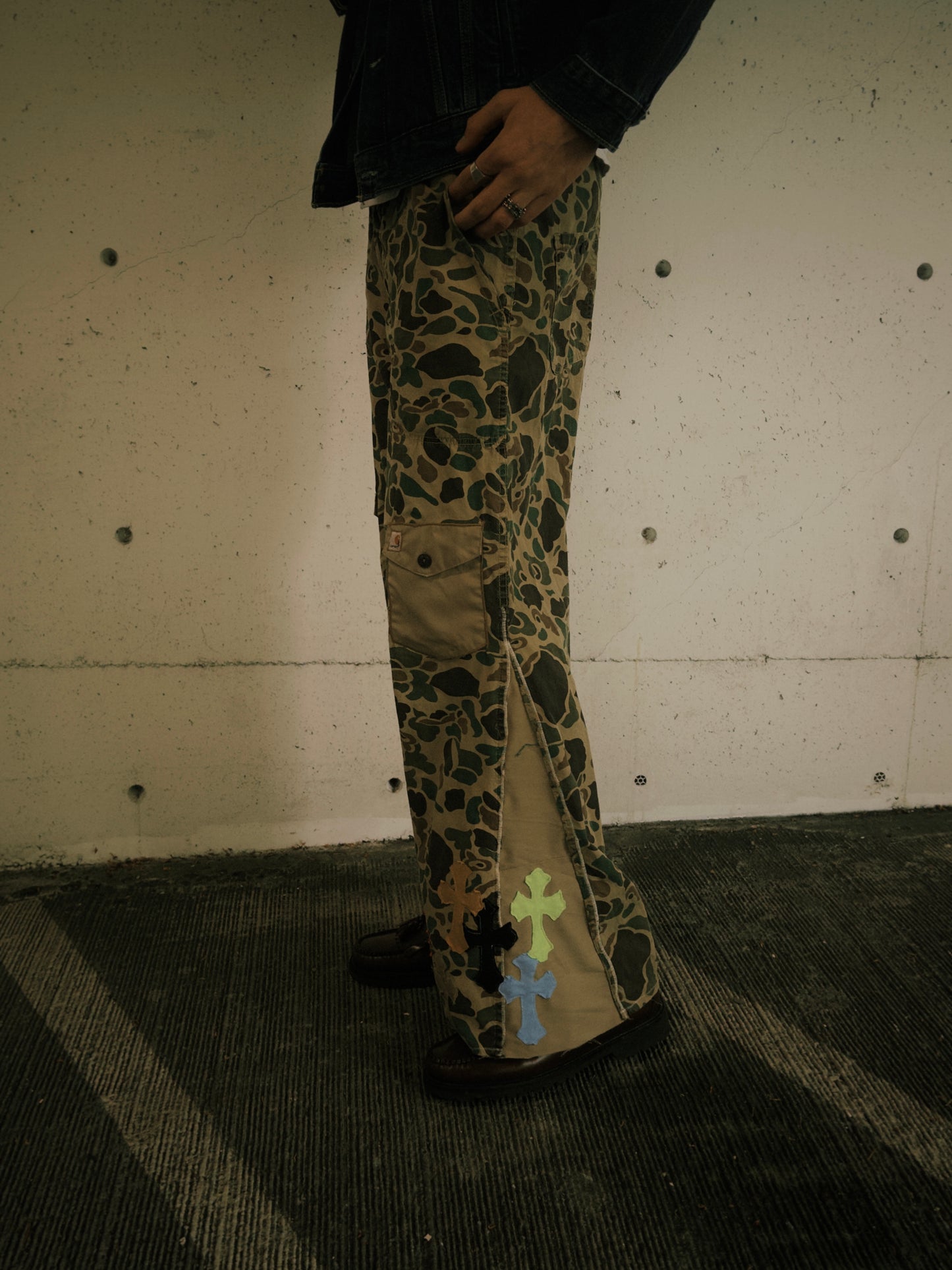 Chrome Carhartt Camo Pants