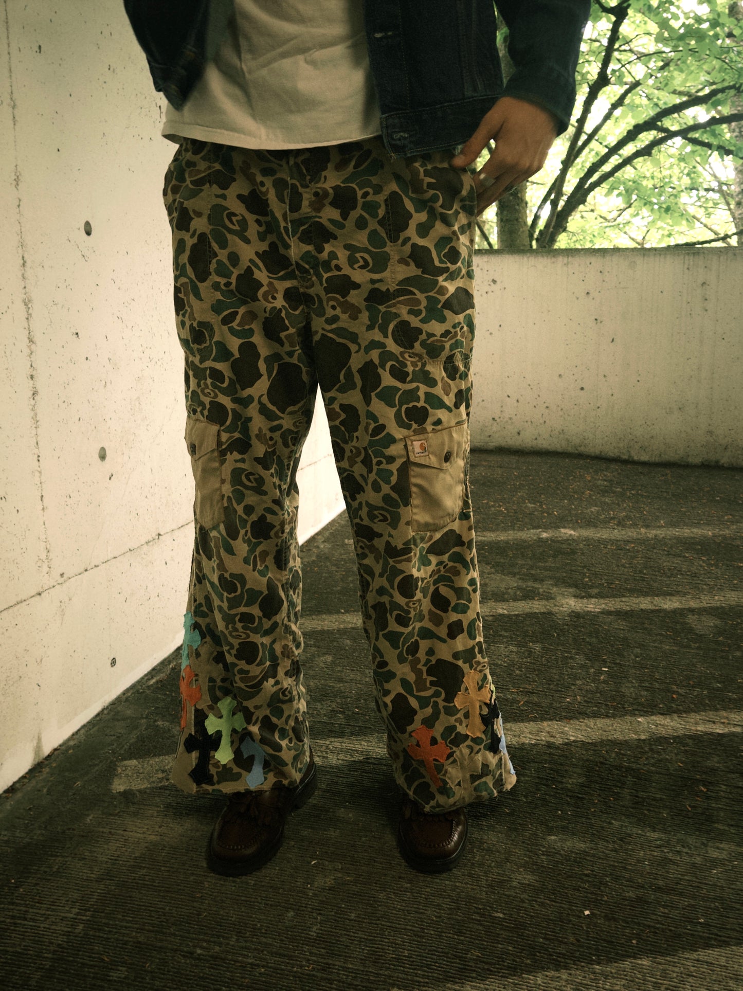 Chrome Carhartt Camo Pants