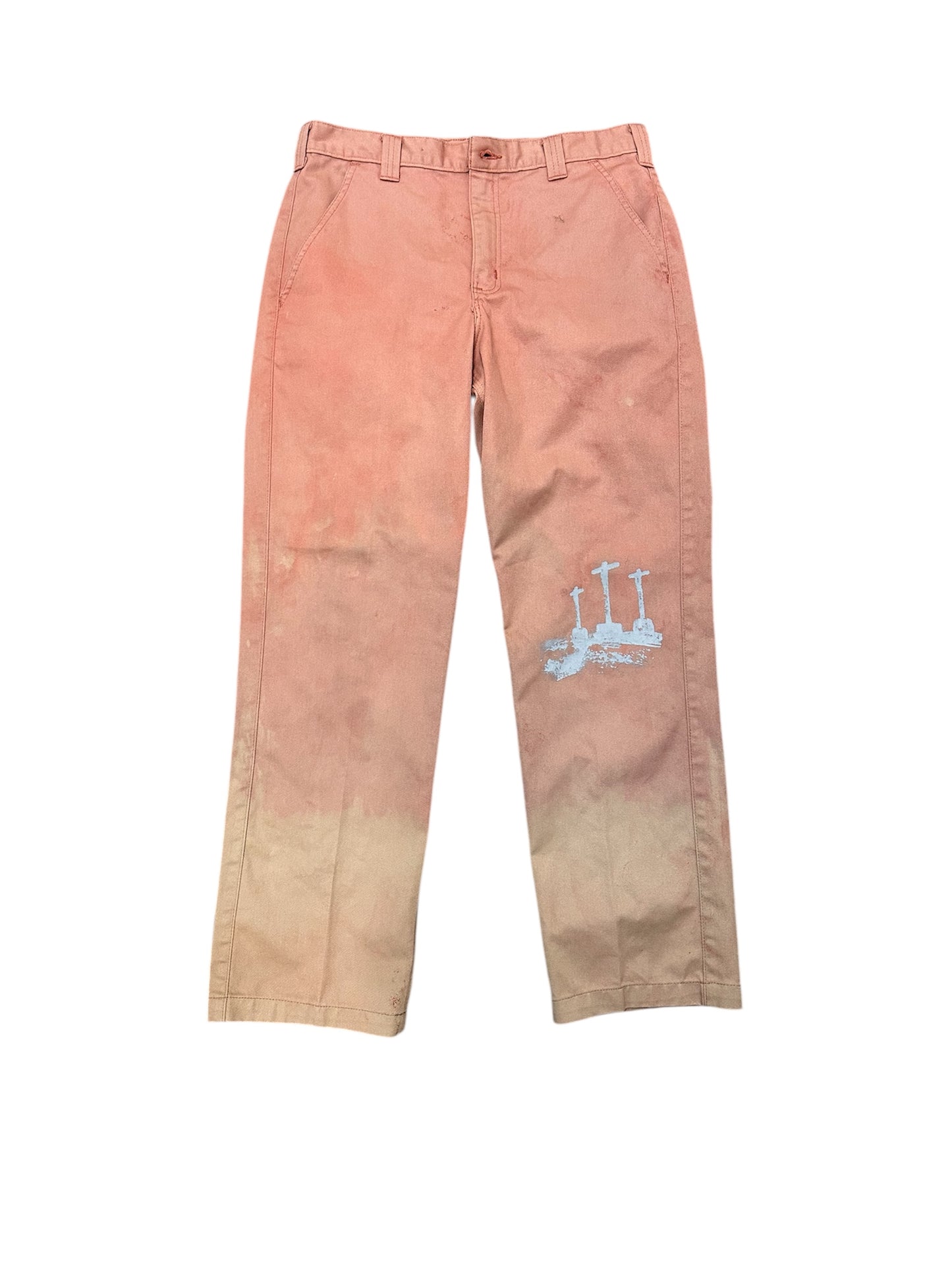 Cross Ombré Pants